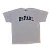 Depaul T-shirt - Arch Print One Color, White