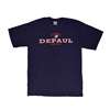 Depaul T-shirt - Team Logo, Navy