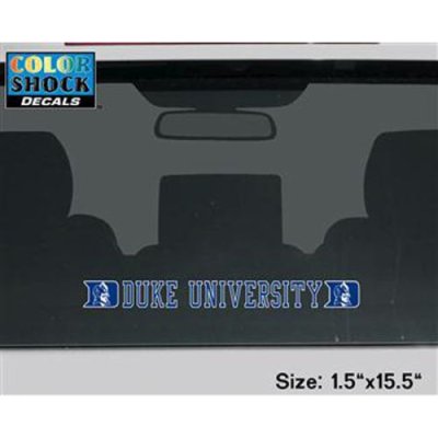 Duke Blue Devils Decal Strip - Logos W/ Duke University