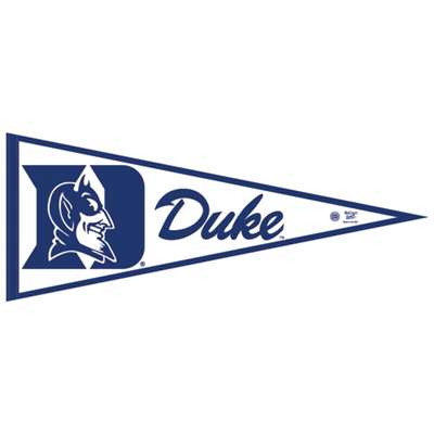 Duke Blue Devils Pennant 12" X 30"