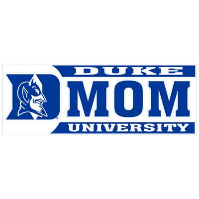 Duke Blue Devils Transfer Decal - Mom