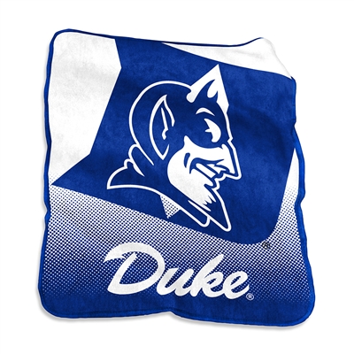 NCAA Duke Blue Devils Huge Raschel Throw Blanket