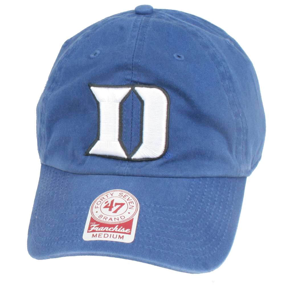 Duke Blue Devils '47 Team Franchise Fitted Hat - Royal