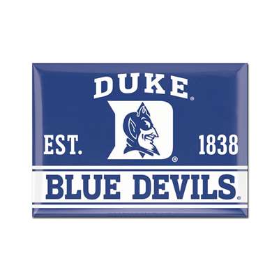 Duke Blue Devils Metal Magnet 2 5 X 3 5