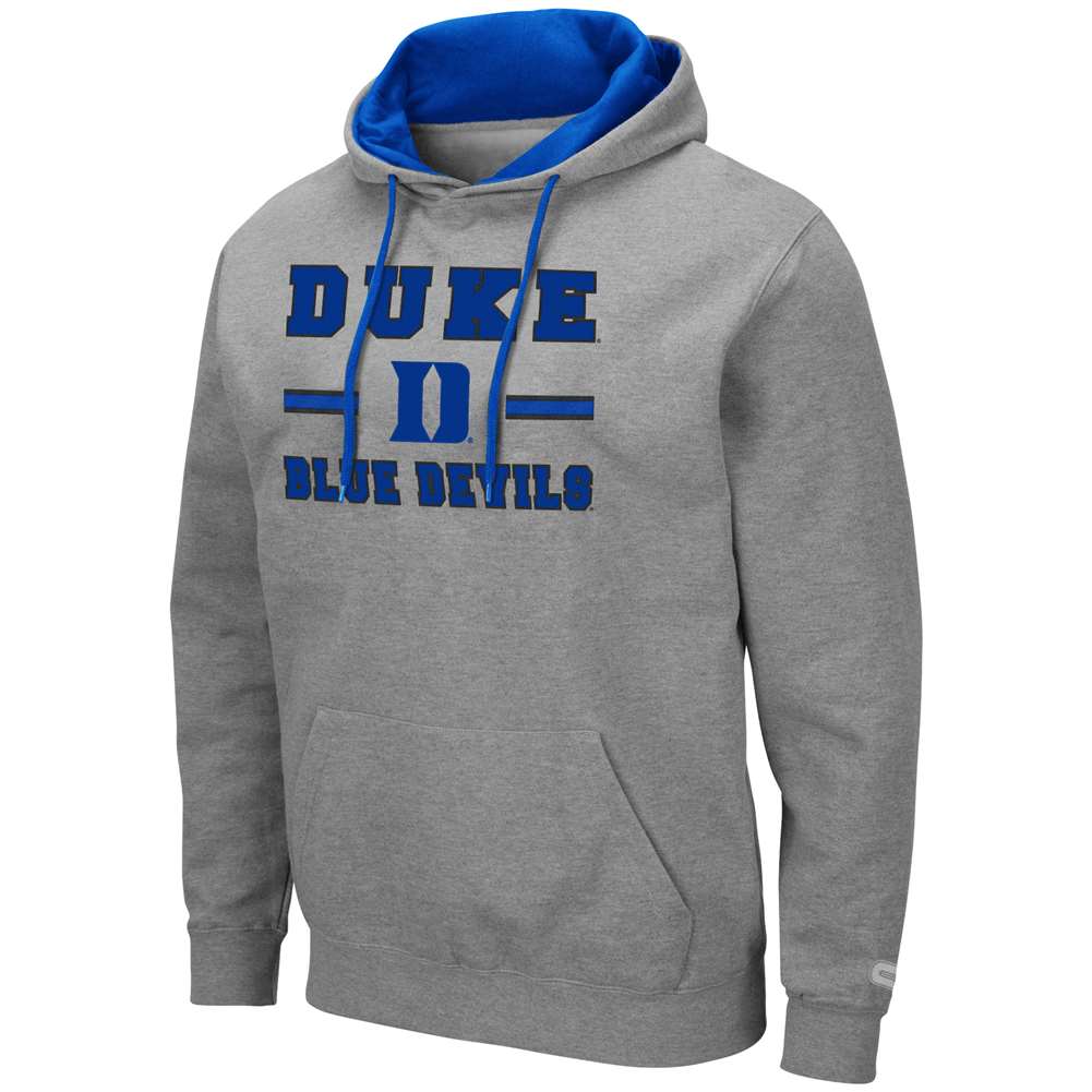 Colosseum men's duke blue store devils fleece pullover black hoodie