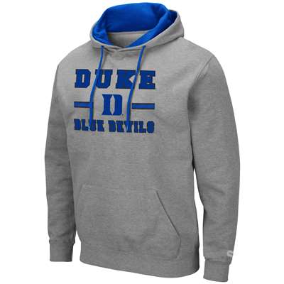 Duke Blue Devils Colosseum Comic Book Hoodie - Heather Grey