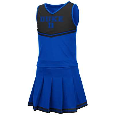 Duke Blue Devils Youth Girls Colosseum Pinky Cheer Dress Set