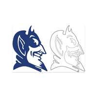 Duke Blue Devils Transfer Decal - 2 Pack