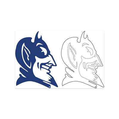 Duke Blue Devils Transfer Decal - 2 Pack