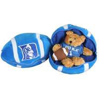 Duke Blue Devils Stuffed Bear in a Ball - Football