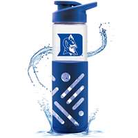 Duke Blue Devils Glass Water Bottle - 23 oz