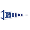 Duke Blue Devils Wool Felt Pennant - 9" x 24"