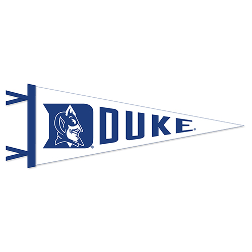 Duke Blue Devils Wool Felt Pennant - 9" x 24"