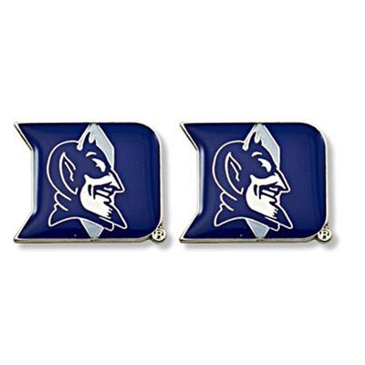 Duke Blue Devils Logo Post Earrings