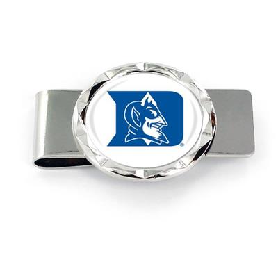 Duke Blue Devils Diamond Cut Money Clip