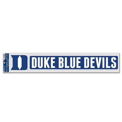 Duke Blue Devils Multi-Use Decal - 2.5" x 16"