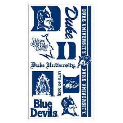 Duke Blue Devils Temporary Tattoos