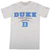 Duke Fooball T-shirt - Duke Above "d" - By Champion - Oxford Gray