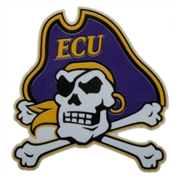 East Carolina Pirates Die-Cut Transfer Decal