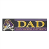 East Carolina Pirates Die Cut Decal Strip - Dad