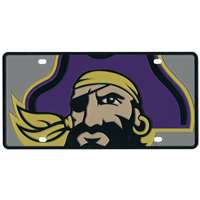 East Carolina Pirates Full Color Mega Inlay License Plate