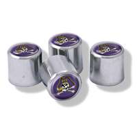 East Carolina Pirates Domed Valve Stem Caps