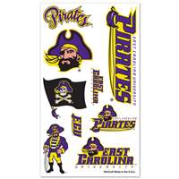 East Carolina Pirates Temporary Tattoos