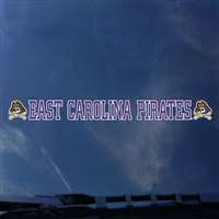 East Carolina Pirates Automotive Transfer Decal Strip