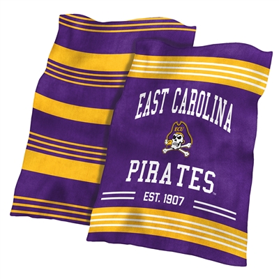 East Carolina Pirates Colorblock Plush Blanket