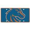 Boise State Broncos Full Color Mega Inlay License Plate