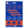 Boise State Broncos Mini Decals - 12 Pack