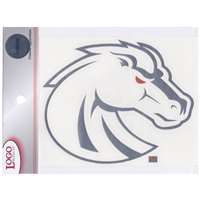 Boise State Broncos Chrome Transfer Decal - 6" x 5"