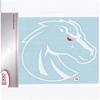 Boise State Broncos Transfer Decal - White Outline