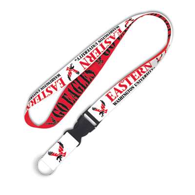 Eastern Washington Eagles Logo Lanyard