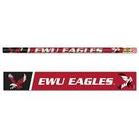 Eastern Washington Eagles Pencil - 6-pack