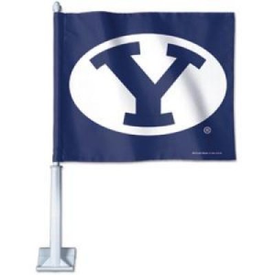 Byu Car Flag