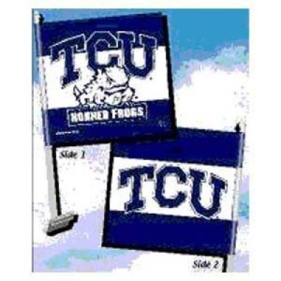 Tcu Car Flag