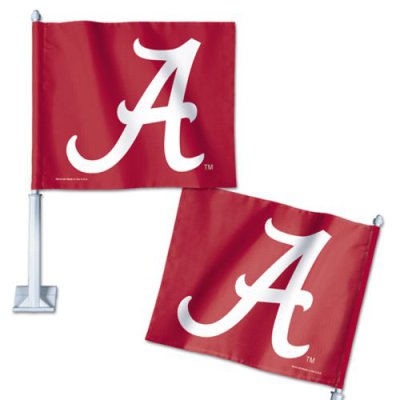 Alabama Crimson Tide Car Flag