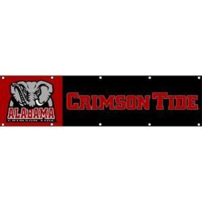 NCAA Alabama Crimson Tide Banner Go Alabama Crimson Tide 