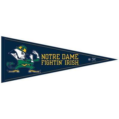 Notre Dame Fighting Irish Pennant 12" X 30"