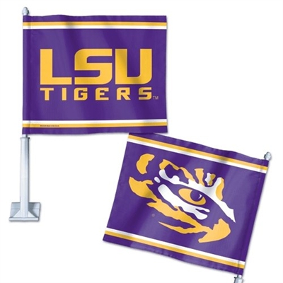 Lsu Car Flag