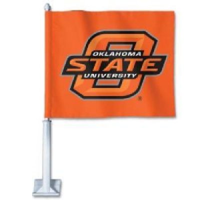 Oklahoma State Car Flag