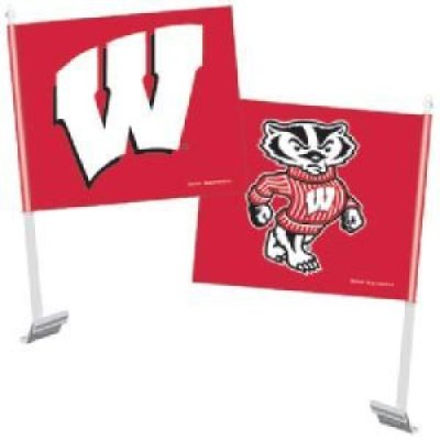 Wisconsin Car Flag