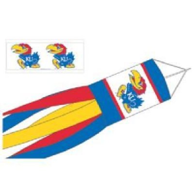 Kansas Jayhawks Windsock 57"