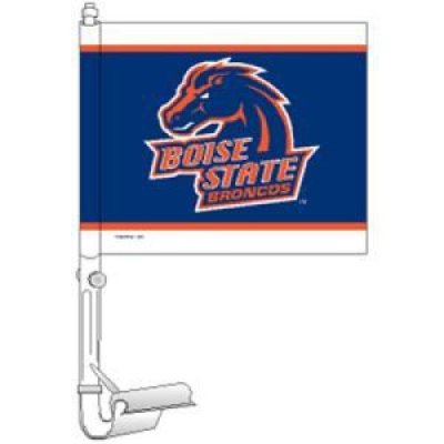 Boise State Car Flag