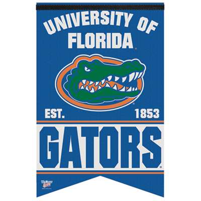 Florida Gators Premium Felt Banner - 17" X 26"