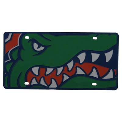 Florida Gators Full Color Mega Inlay License Plate