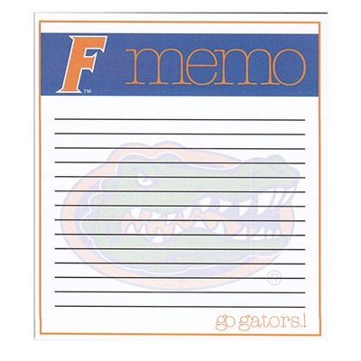 Florida Gators Memo Note Pad - 2 Pads