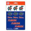 Florida Gators Mini Decals - 12 Pack