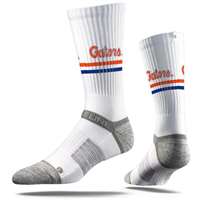 Florida Gators Strideline Premium Crew Sock - White